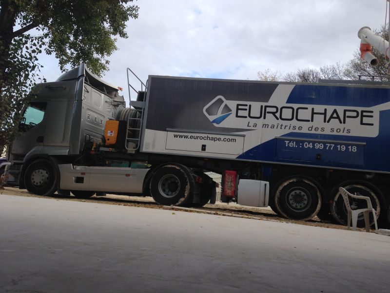 Résistance mécanique à la compression et a la flexion de la chape